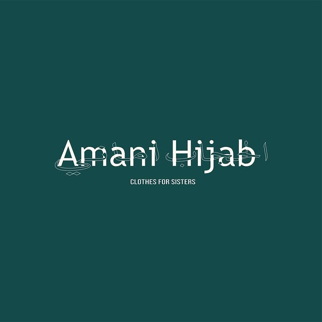 Amani Hijab — логотип и фирменный стиль бренда одежды